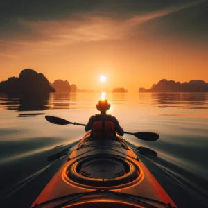 Sunset Kayaking in Thailand