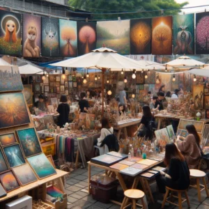 Creative Atmosphere at Chatuchak Weekend Market