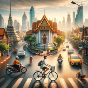 Urban Biking Experience in Bangkok