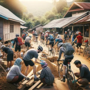 Cyclists in Community Project