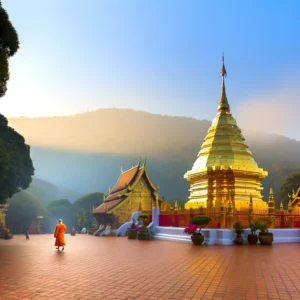 Serene Wat Phra That Doi Suthep