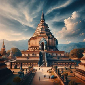 Majestic Chedi of Wat Chedi Luang