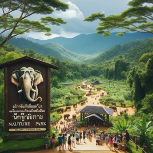 Entrance of Elephant Nature Park