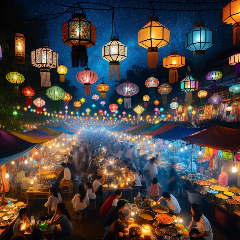 Night Markets: Shopping and Snacking Under the Stars