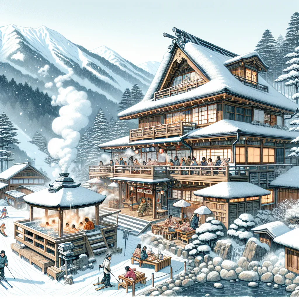 The Snowy Serenity of Zao Onsen: Skiing and Hot Springs