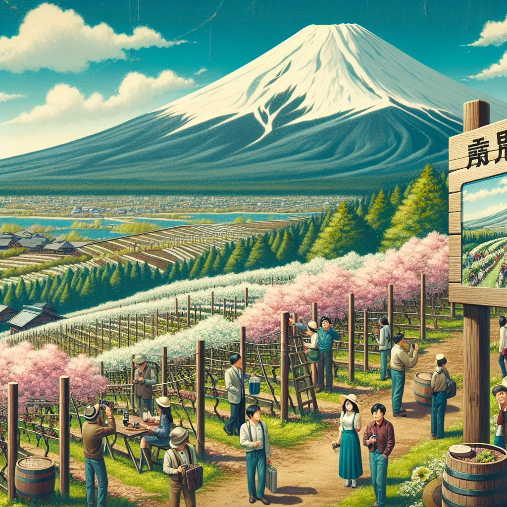 The Mountain Resorts of Yamanashi: Fuji Views and Vineyard Visits