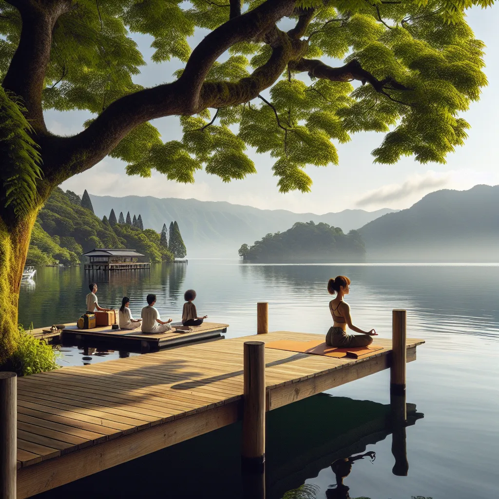 The Waterside Wellness Retreats of Lake Biwa