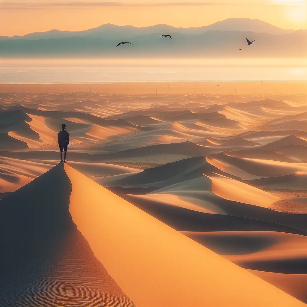 The Solitary Splendor of Tottoris Sand Dunes