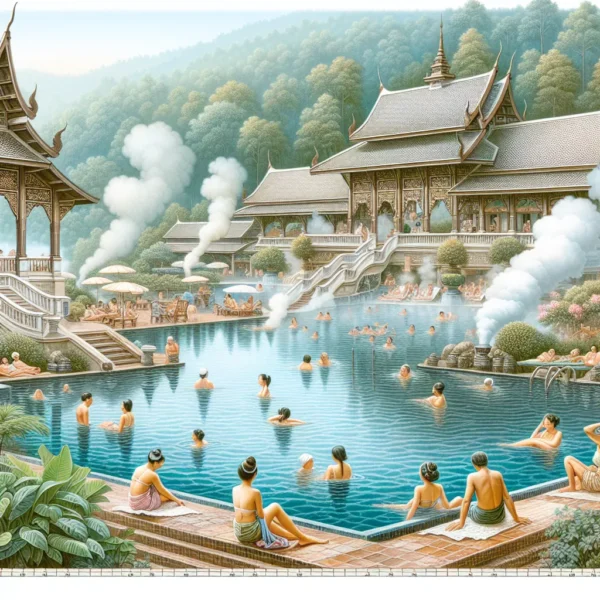 The Invigorating Hot Springs of San Kamphaeng, Chiang Mai