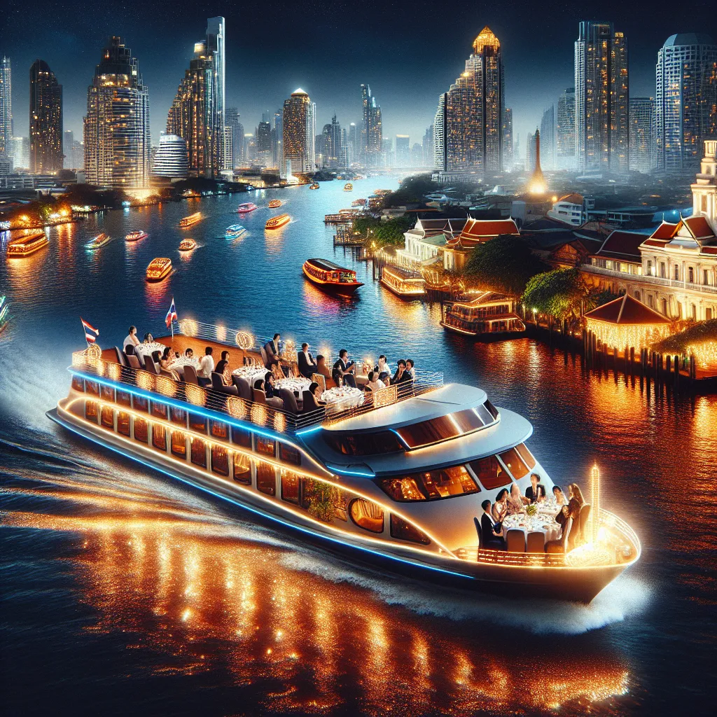 The Nighttime Magic of Bangkoks Chao Phraya River Cruises