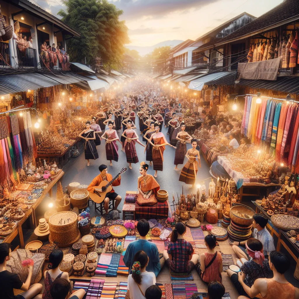 The Traditional Charm of Chiang Mais Sunday Walking Street