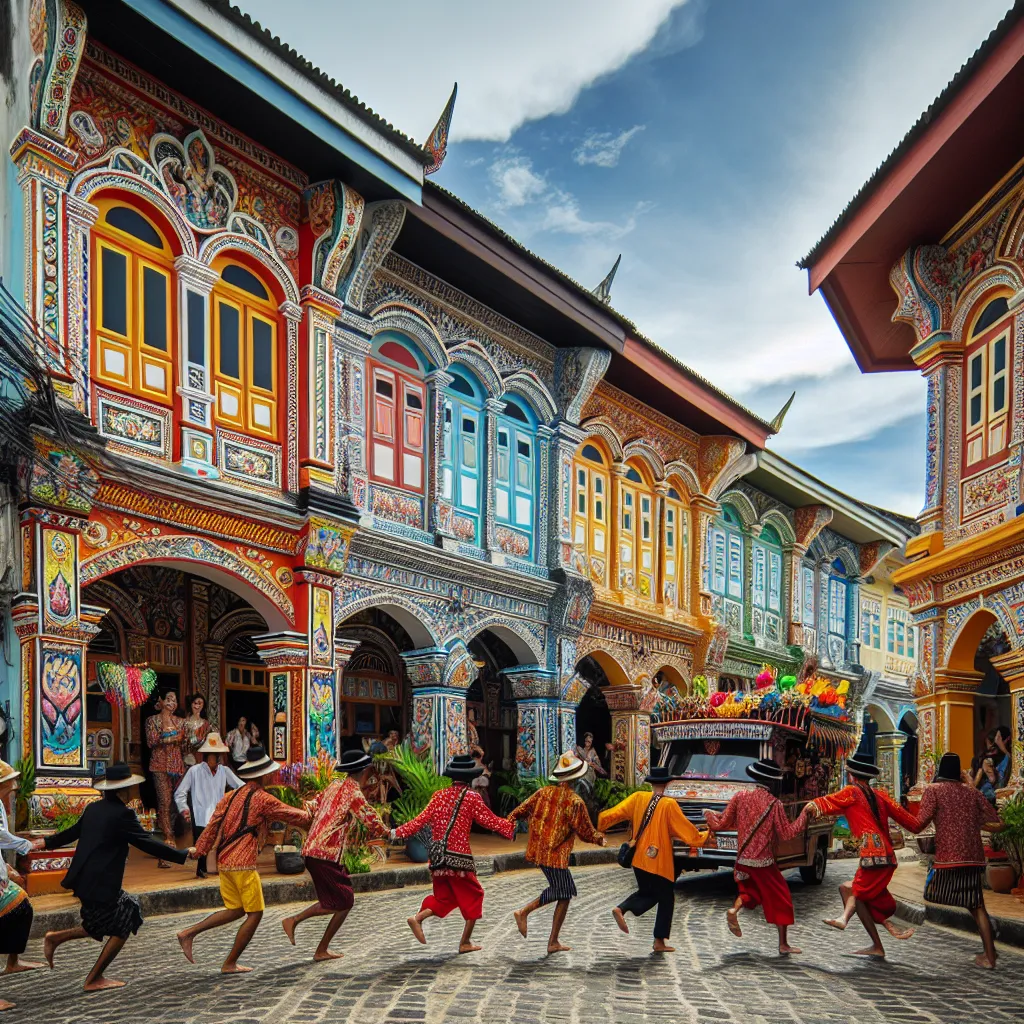 Strolling Through the Historic Streets of Phuket Old Town