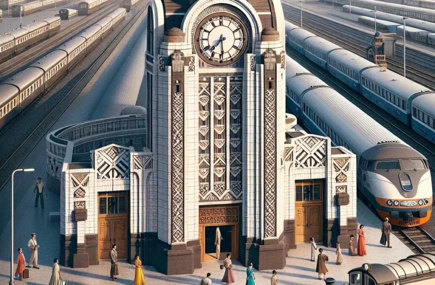 The Art Deco Splendor of Bangkok’s Hua Lamphong Railway Station