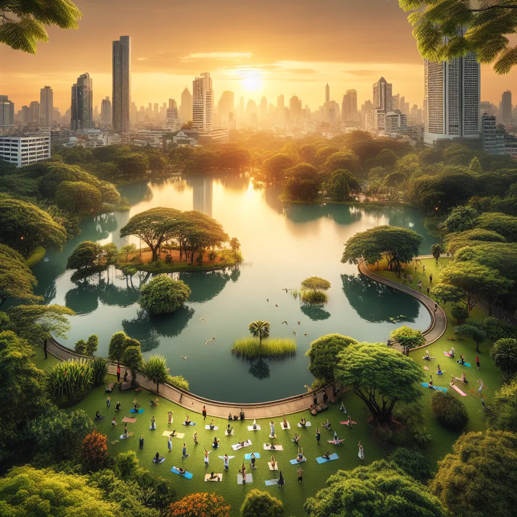 The Urban Oasis of Lumpini Park in Bangkok