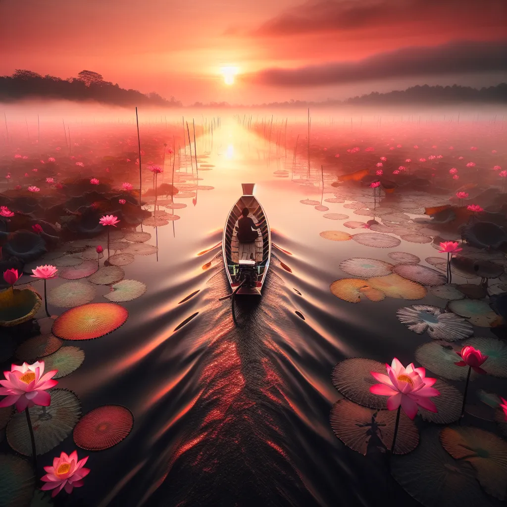 The Cultural Spectacle of Udon Thani’s Red Lotus Sea